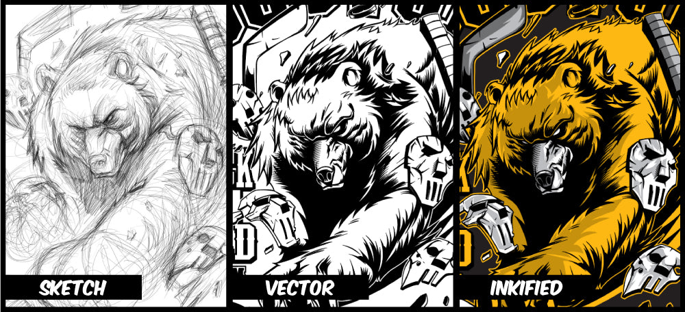 Black and Gold until i'm dead and cold